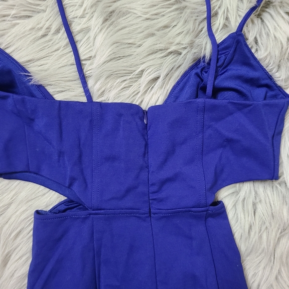 Lovers + Friends Royal Blue Bodycon Cut Out Dress - Picture 8 of 8